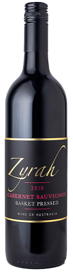 Zyrah Basket Pressed Cabernet Sauvignon 2018 